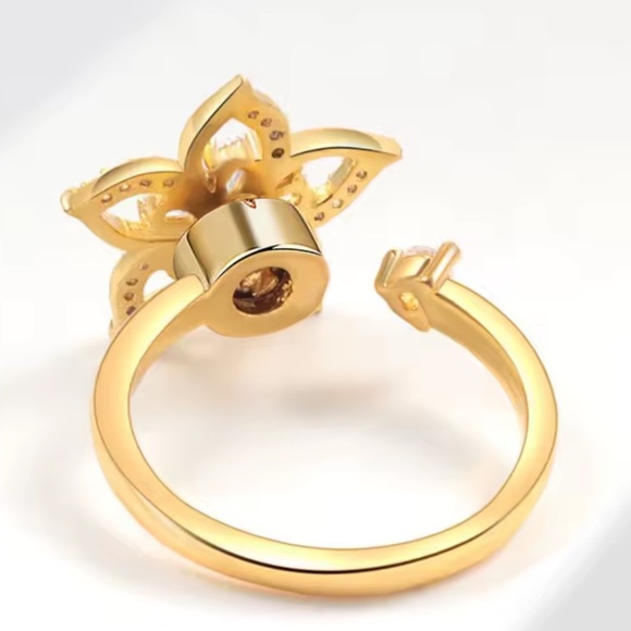 Free people
Anti stress spinner Floral Ring with Crystals
Surface width 2 mm - Picture 4 of 14